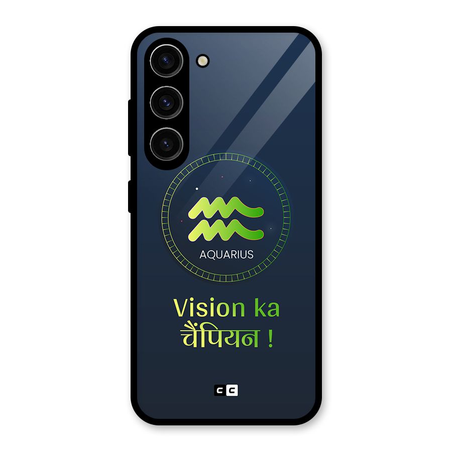 Aquarius Vision Glass Back Case for Galaxy S23