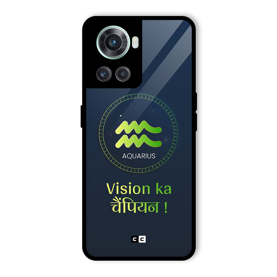 Aquarius Vision Glass Back Case for OnePlus 10R