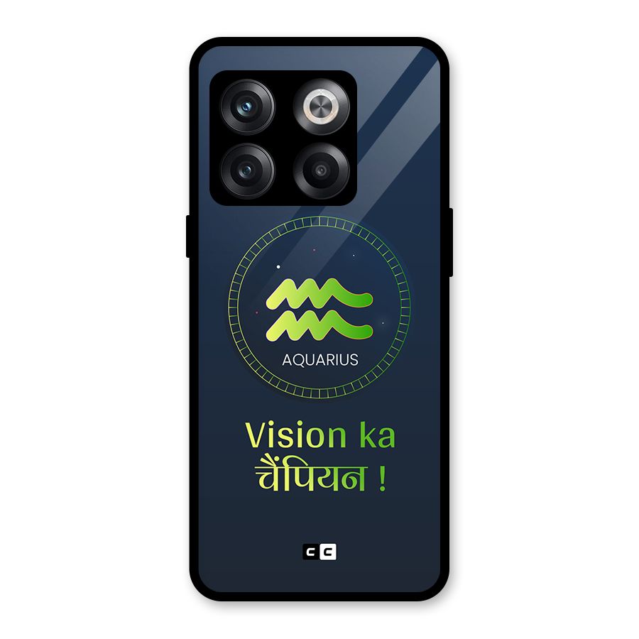 Aquarius Vision Glass Back Case for OnePlus 10T