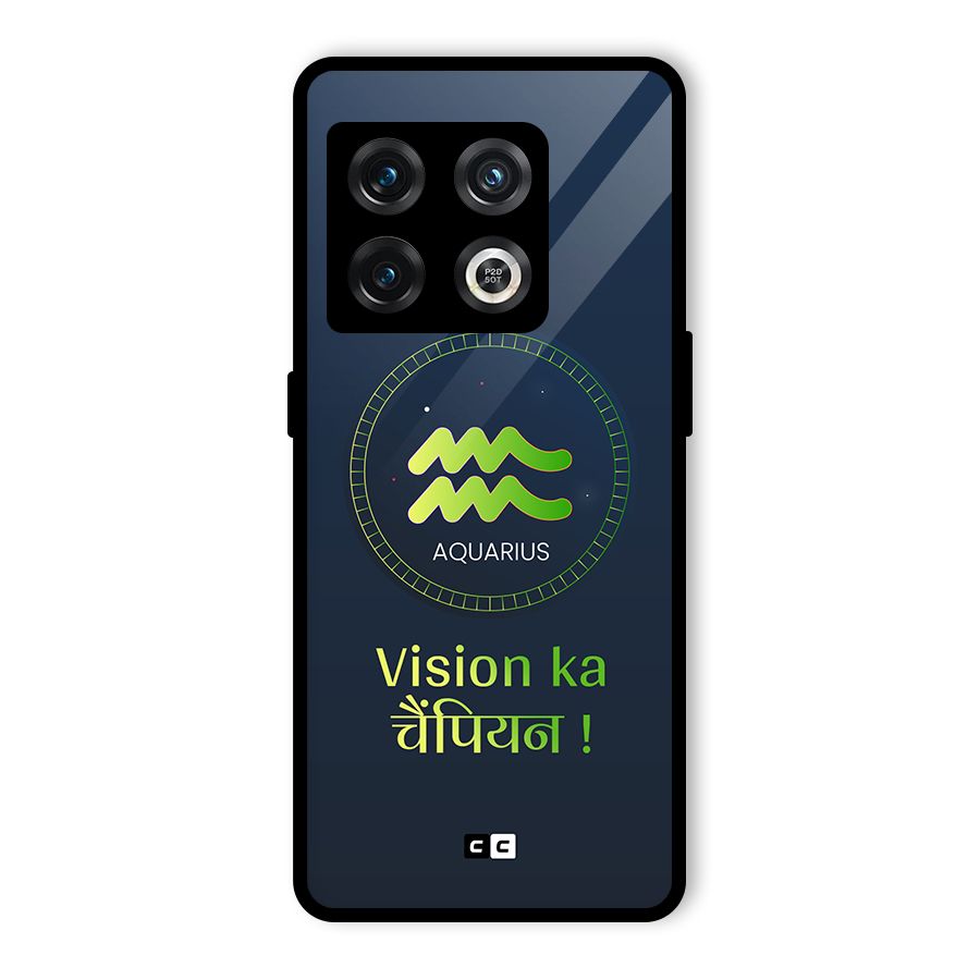 Aquarius Vision Glass Back Case for OnePlus 10 Pro 5G