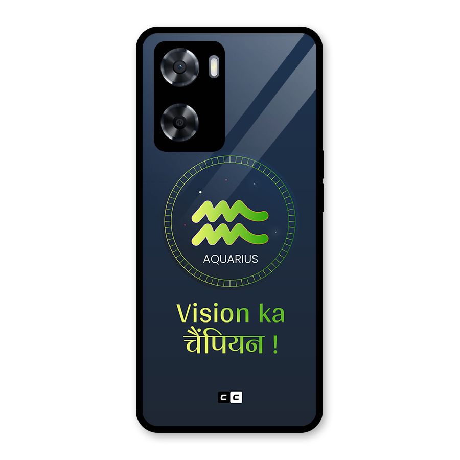 Aquarius Vision Glass Back Case for OnePlus Nord N20 SE