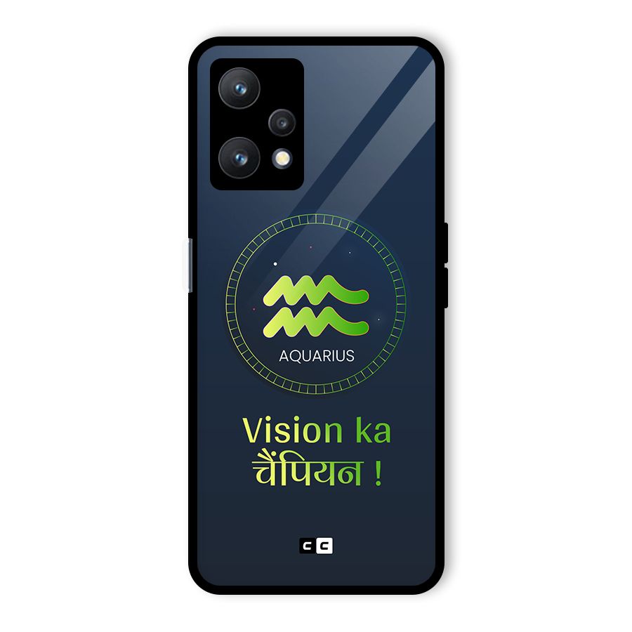 Aquarius Vision Glass Back Case for Realme 9 Pro 5G