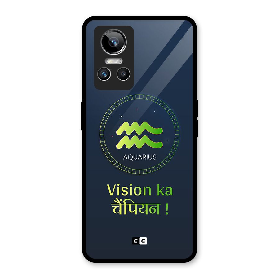 Aquarius Vision Glass Back Case for Realme GT Neo 3