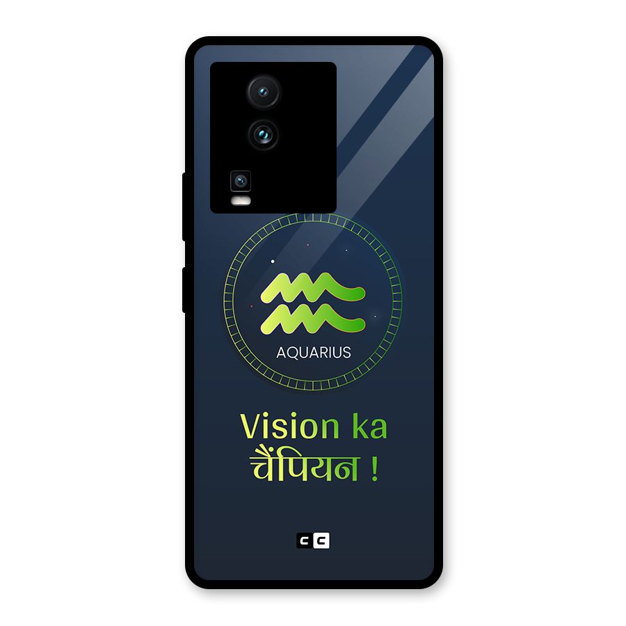 Aquarius Vision Glass Back Case for Vivo iQOO Neo 7 Pro