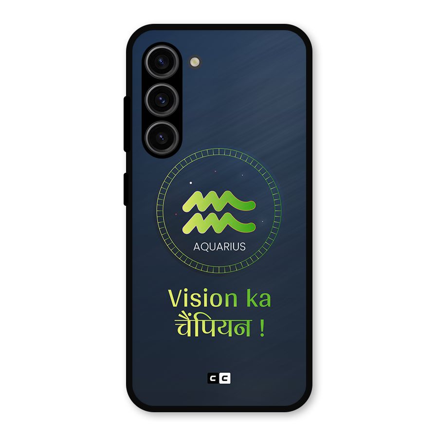 Aquarius Vision Metal Back Case for Galaxy S23