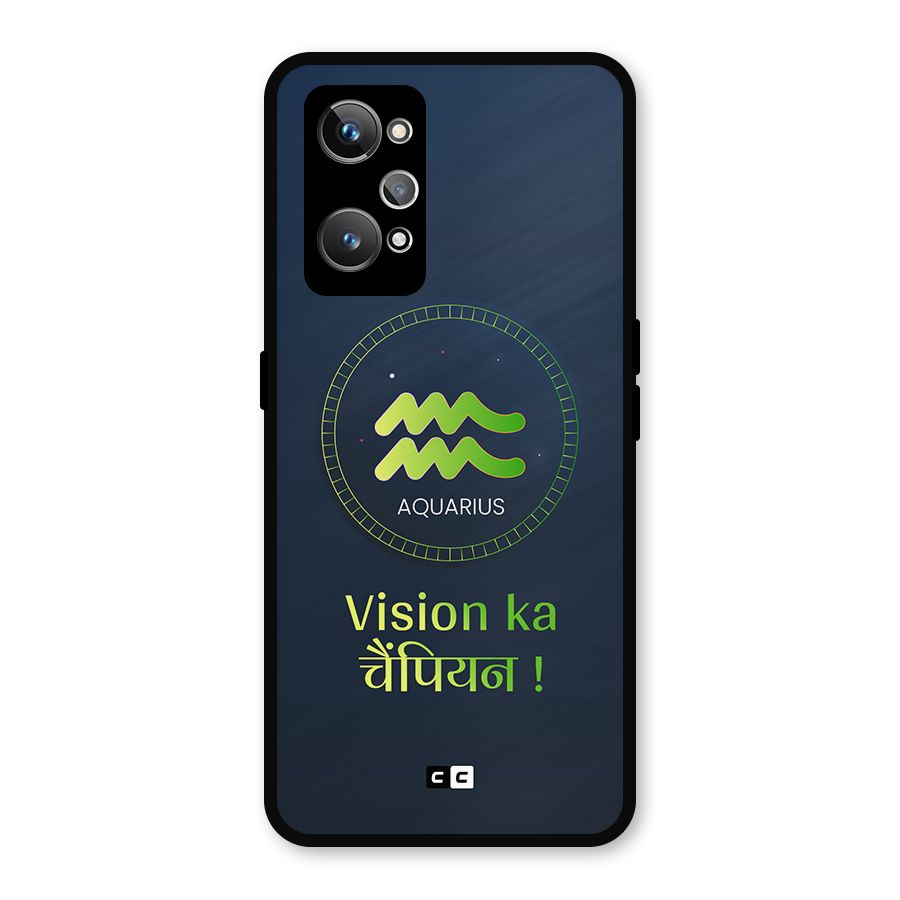 Aquarius Vision Metal Back Case for Realme GT Neo2