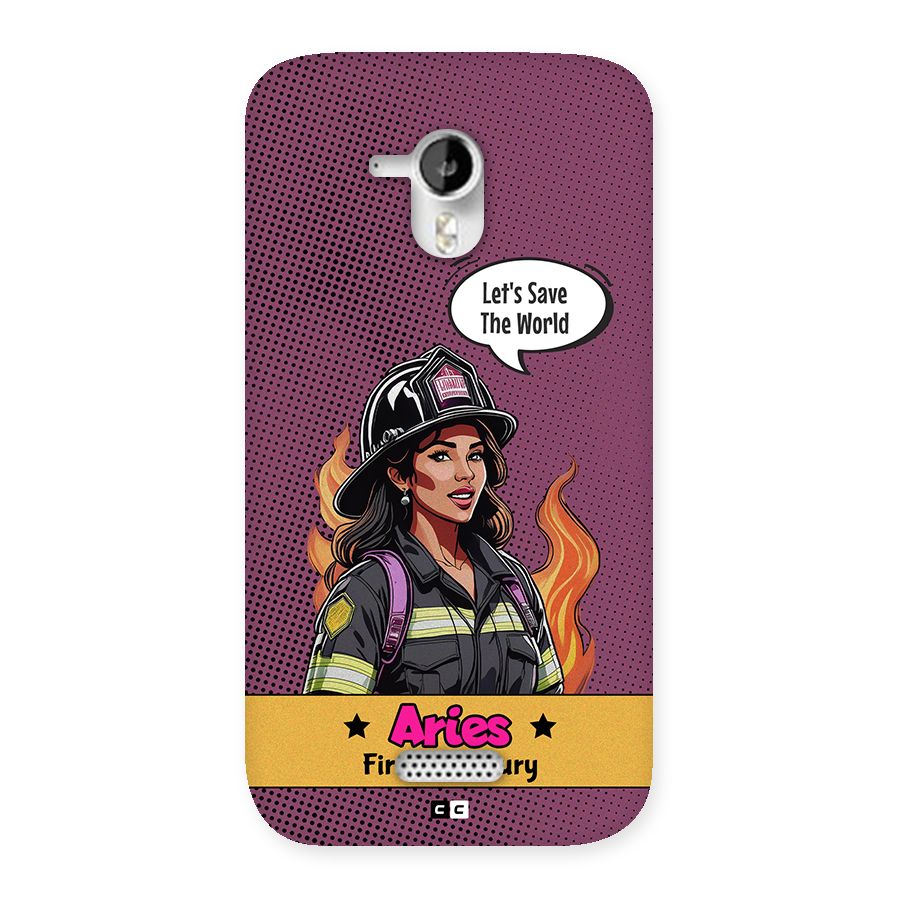 Aries Fury Back Case for Canvas HD A116