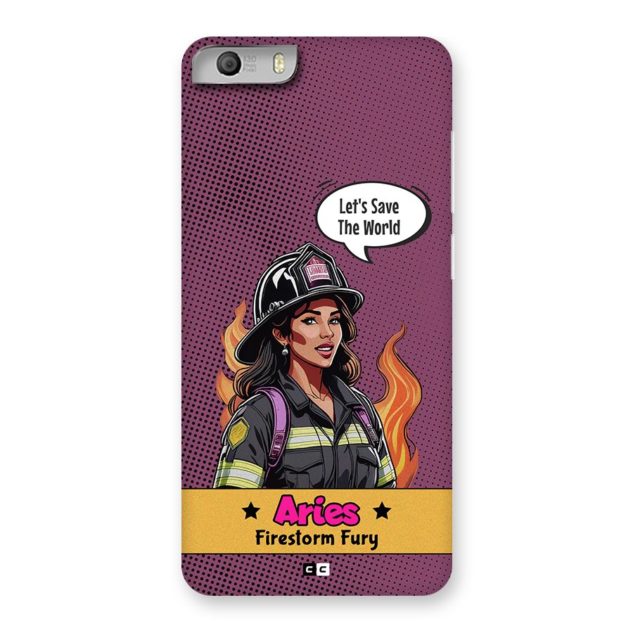 Aries Fury Back Case for Canvas Knight 2