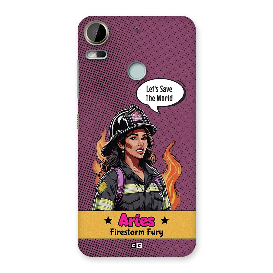 Aries Fury Back Case for Desire 10 Pro