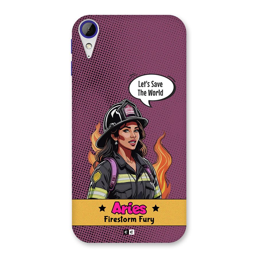 Aries Fury Back Case for Desire 830