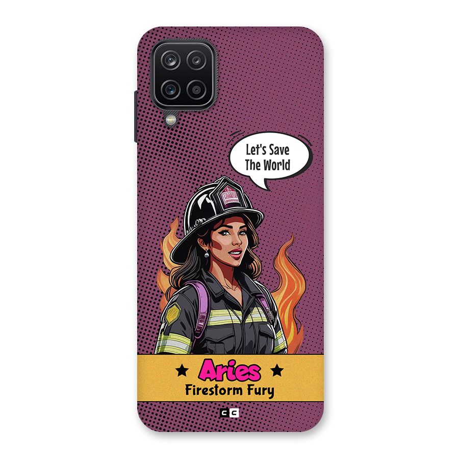Aries Fury Back Case for Galaxy A12
