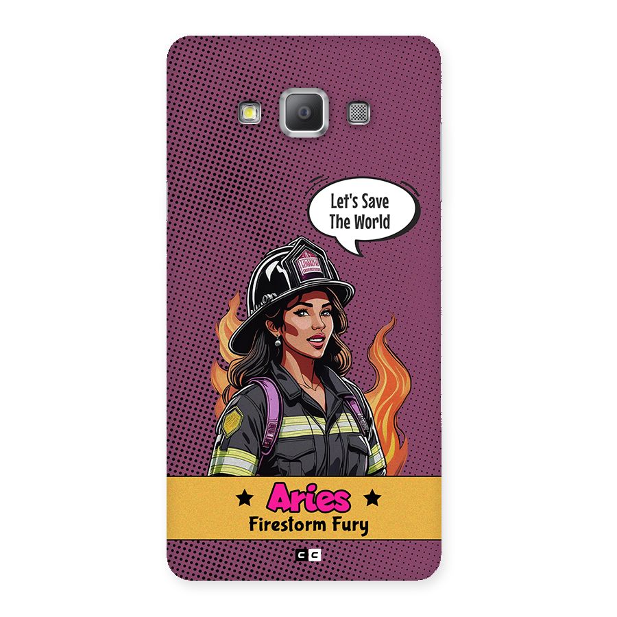 Aries Fury Back Case for Galaxy A7