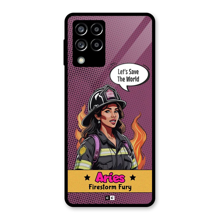 Aries Fury Back Case for Galaxy M53 5G