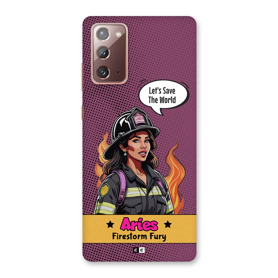 Aries Fury Back Case for Galaxy Note 20