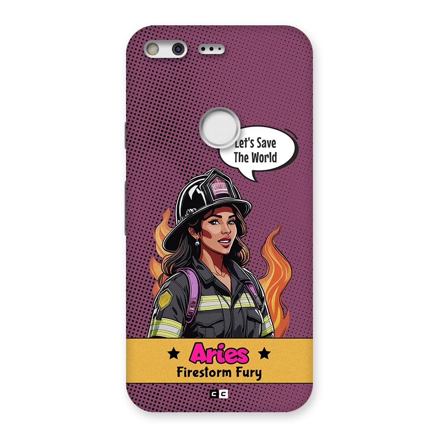 Aries Fury Back Case for Google Pixel XL
