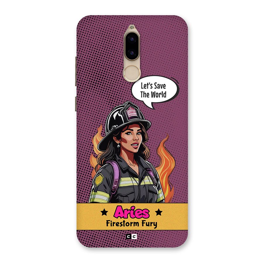 Aries Fury Back Case for Honor 9i