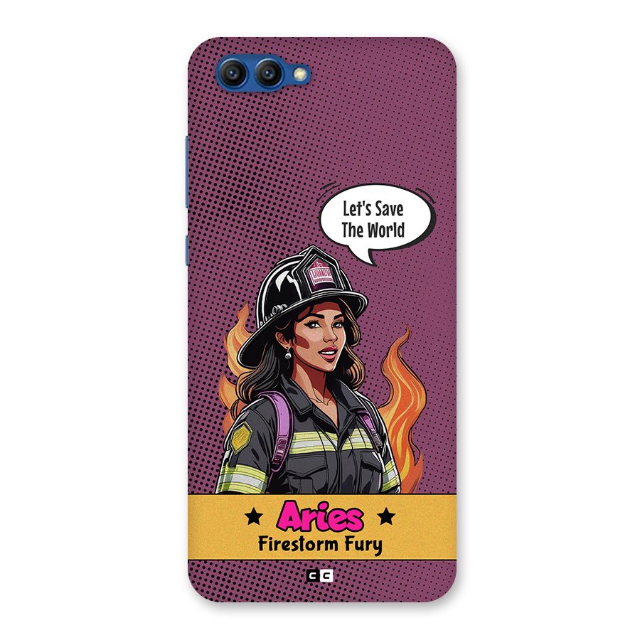 Aries Fury Back Case for Honor View 10