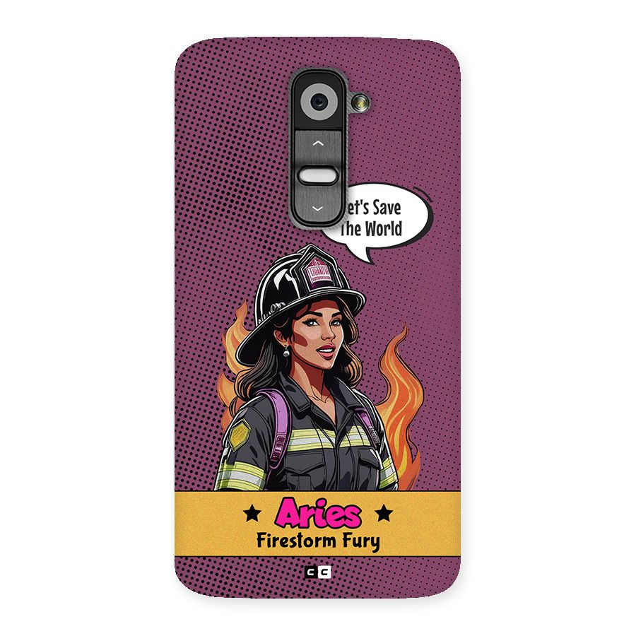 Aries Fury Back Case for LG G2