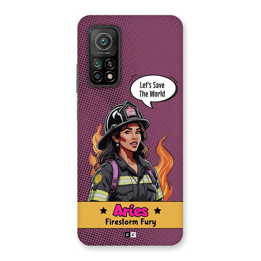 Aries Fury Back Case for Mi 10T 5G