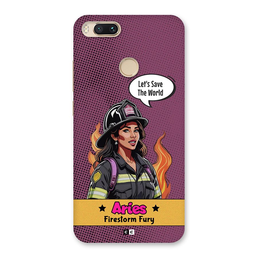 Aries Fury Back Case for Mi A1