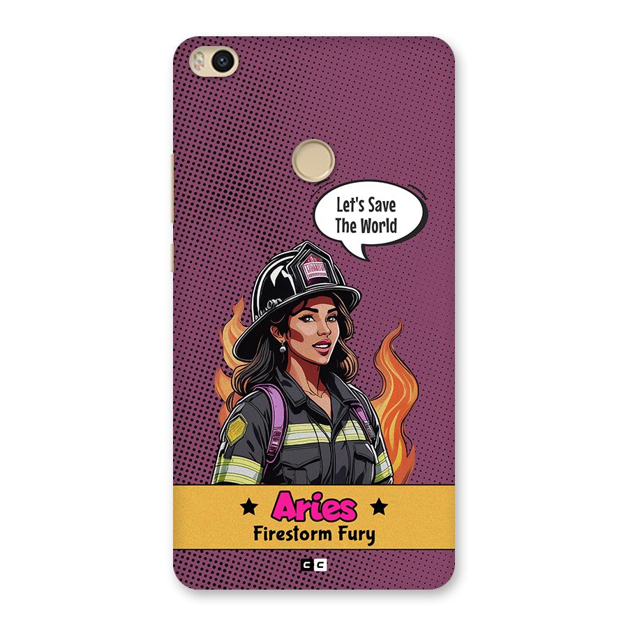 Aries Fury Back Case for Mi Max 2