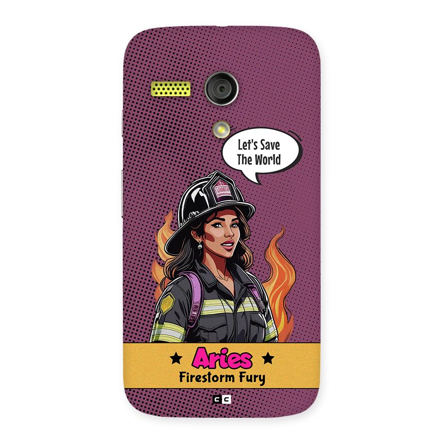 Aries Fury Back Case for Moto G