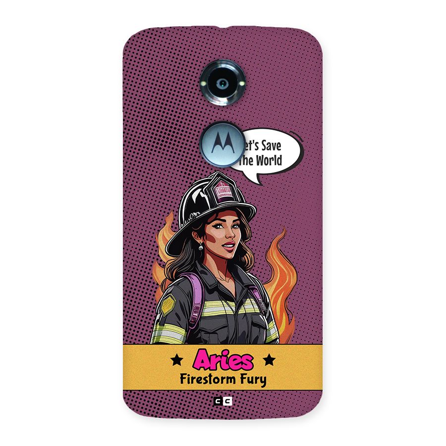 Aries Fury Back Case for Moto X2