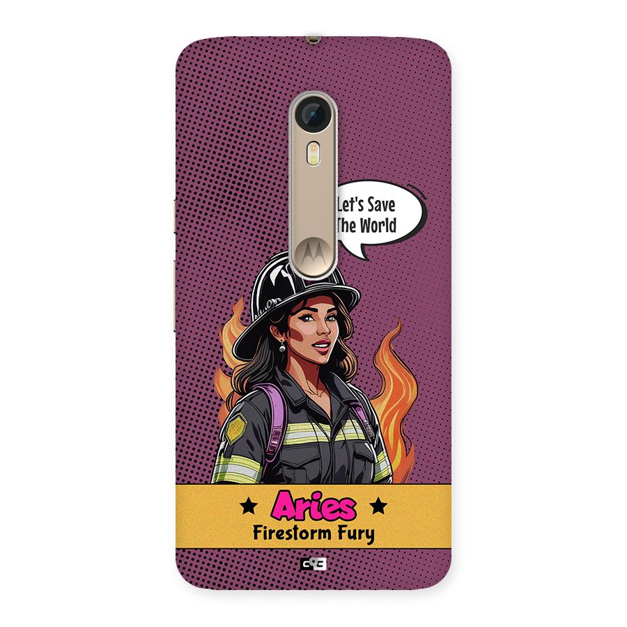 Aries Fury Back Case for Moto X Style