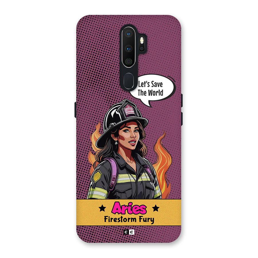 Aries Fury Back Case for Oppo A5 (2020)