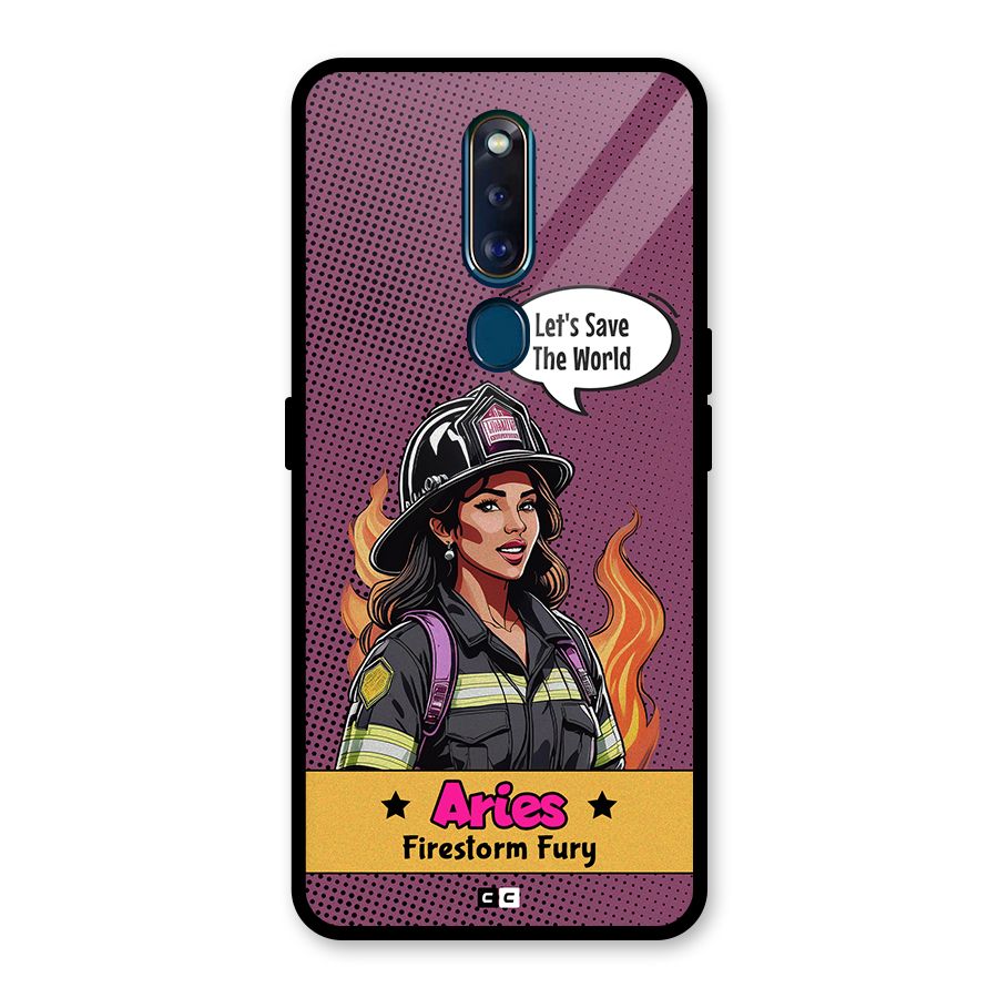 Aries Fury Back Case for Oppo F11 Pro