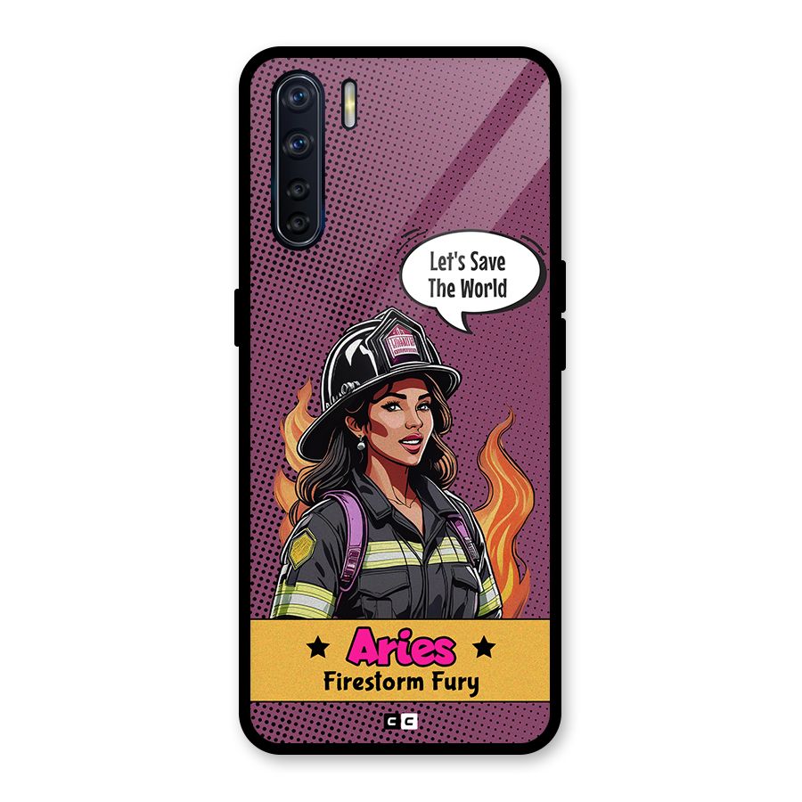 Aries Fury Back Case for Oppo F15