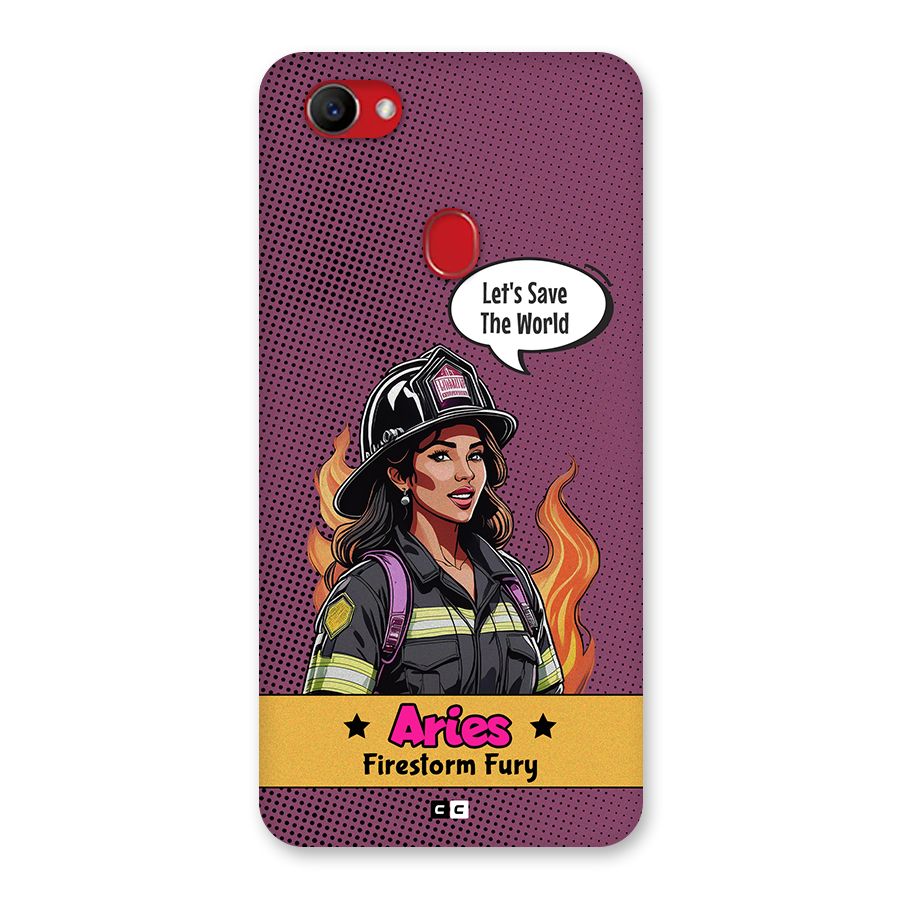 Aries Fury Back Case for Oppo F7