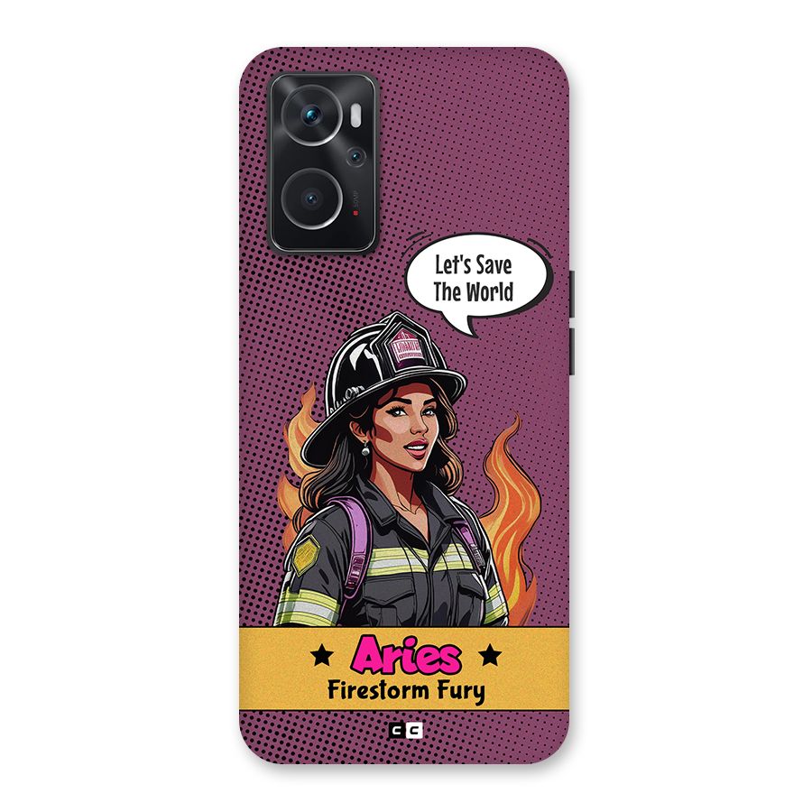 Aries Fury Back Case for Oppo K10 4G