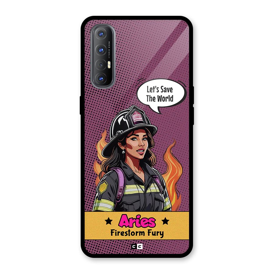 Aries Fury Back Case for Oppo Reno3 Pro