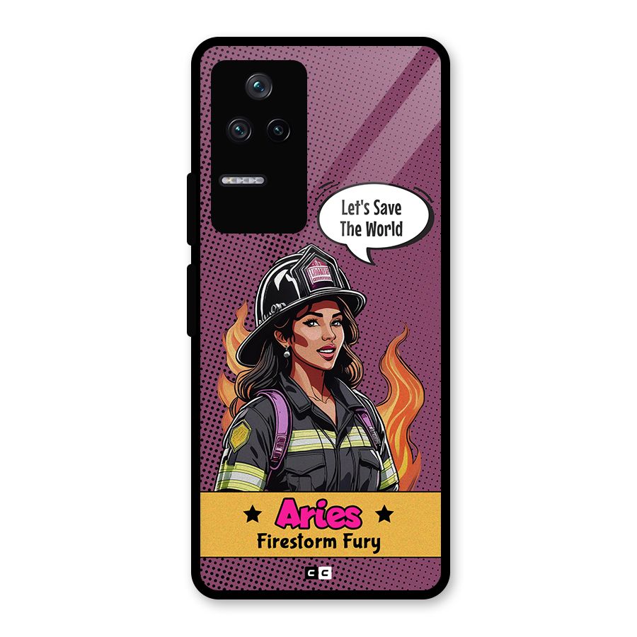Aries Fury Back Case for Poco F4 5G
