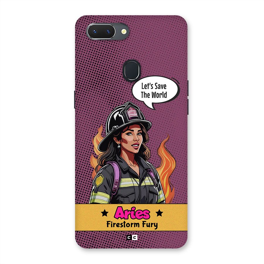 Aries Fury Back Case for Realme 2