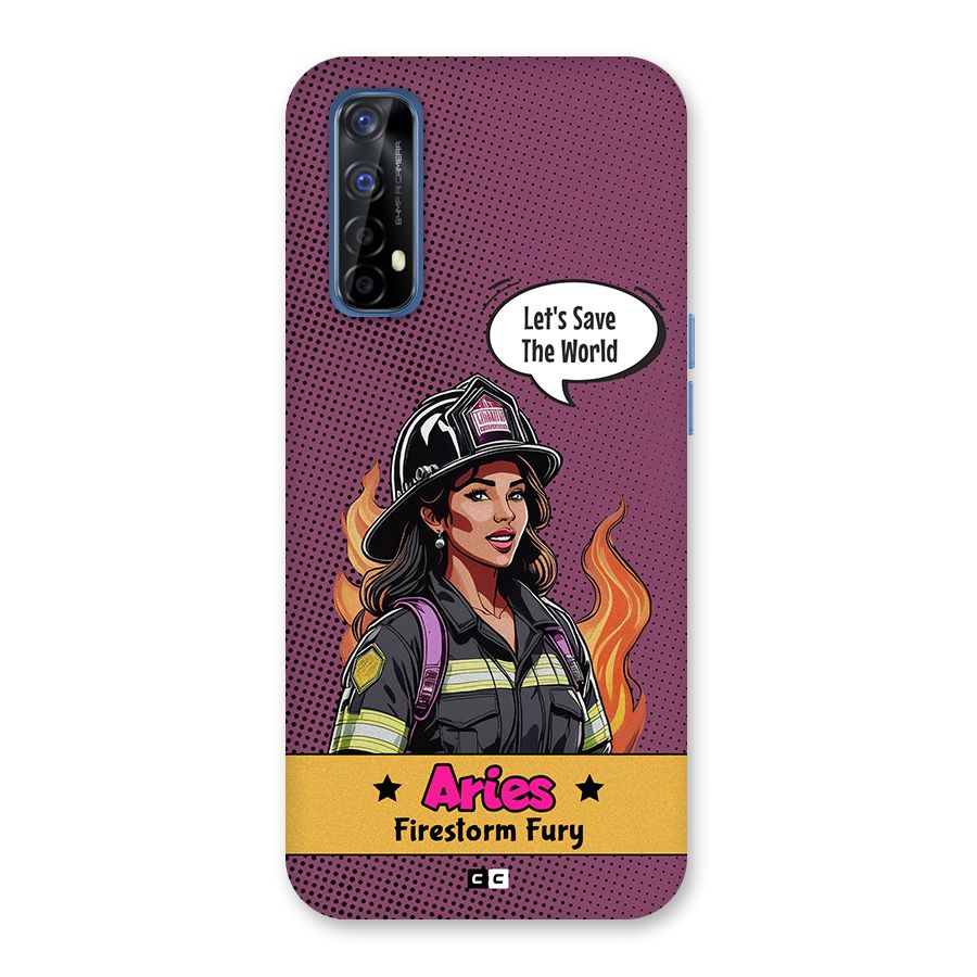 Aries Fury Back Case for Realme 7