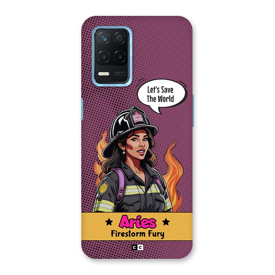 Aries Fury Back Case for Realme 8s 5G