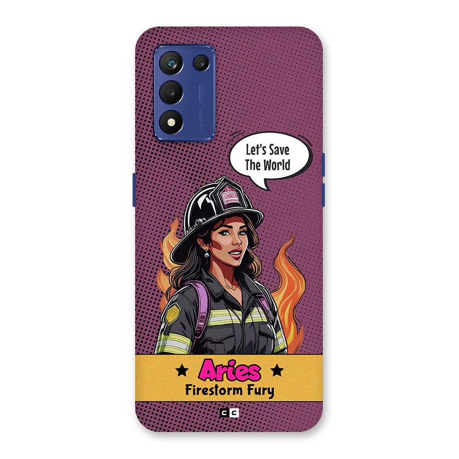 Aries Fury Back Case for Realme 9 5G Speed