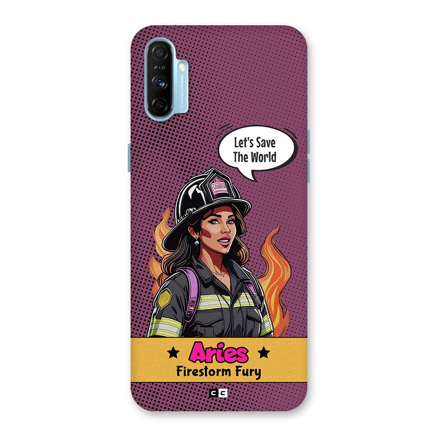 Aries Fury Back Case for Realme Narzo 20A