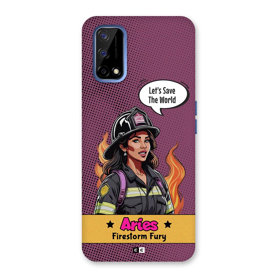 Aries Fury Back Case for Realme Narzo 30 Pro