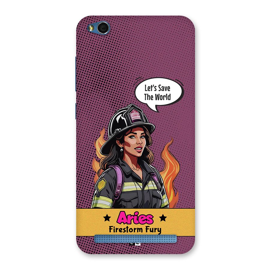 Aries Fury Back Case for Redmi 5A