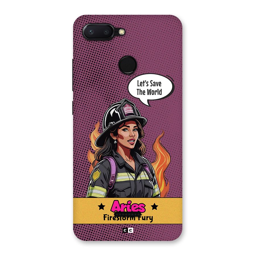 Aries Fury Back Case for Redmi 6