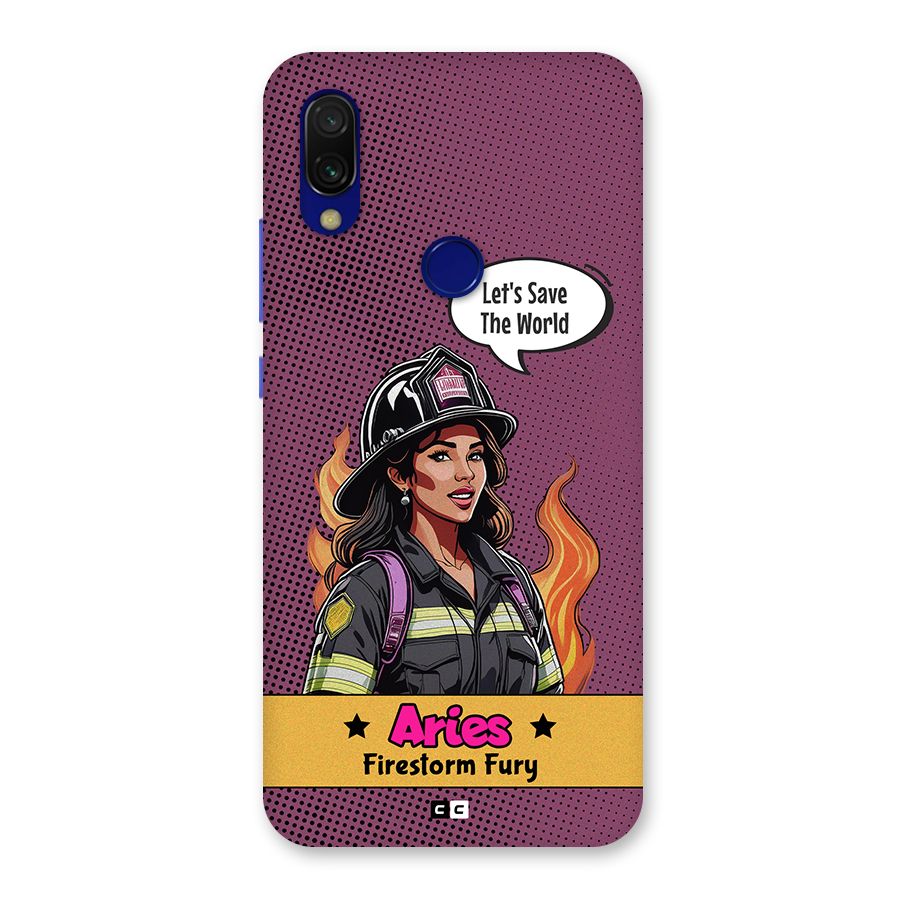 Aries Fury Back Case for Redmi 7