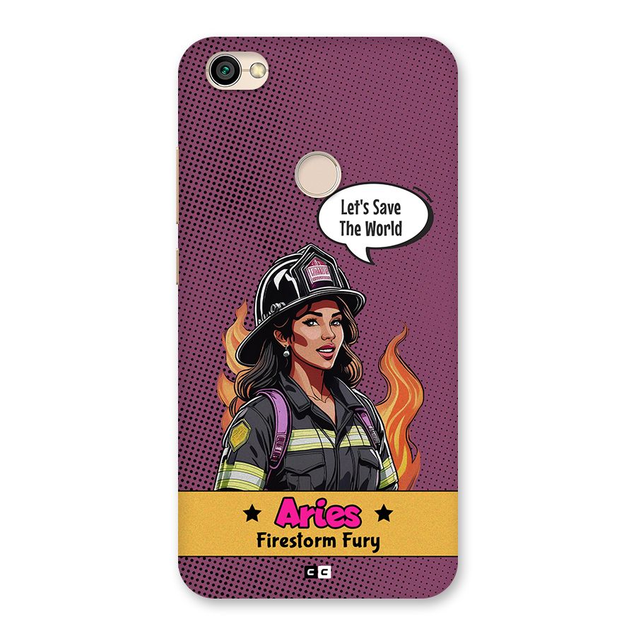 Aries Fury Back Case for Redmi Y1 2017