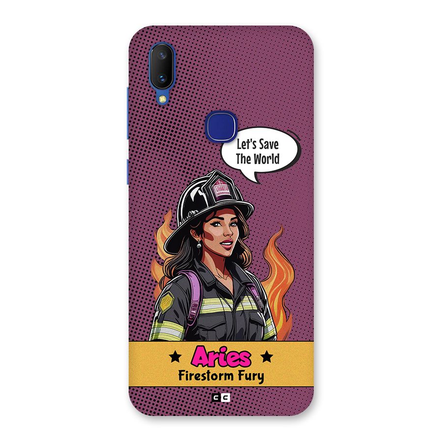 Aries Fury Back Case for Vivo V11