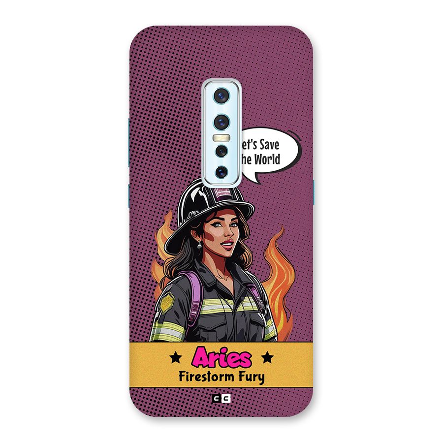 Aries Fury Back Case for Vivo V17 Pro