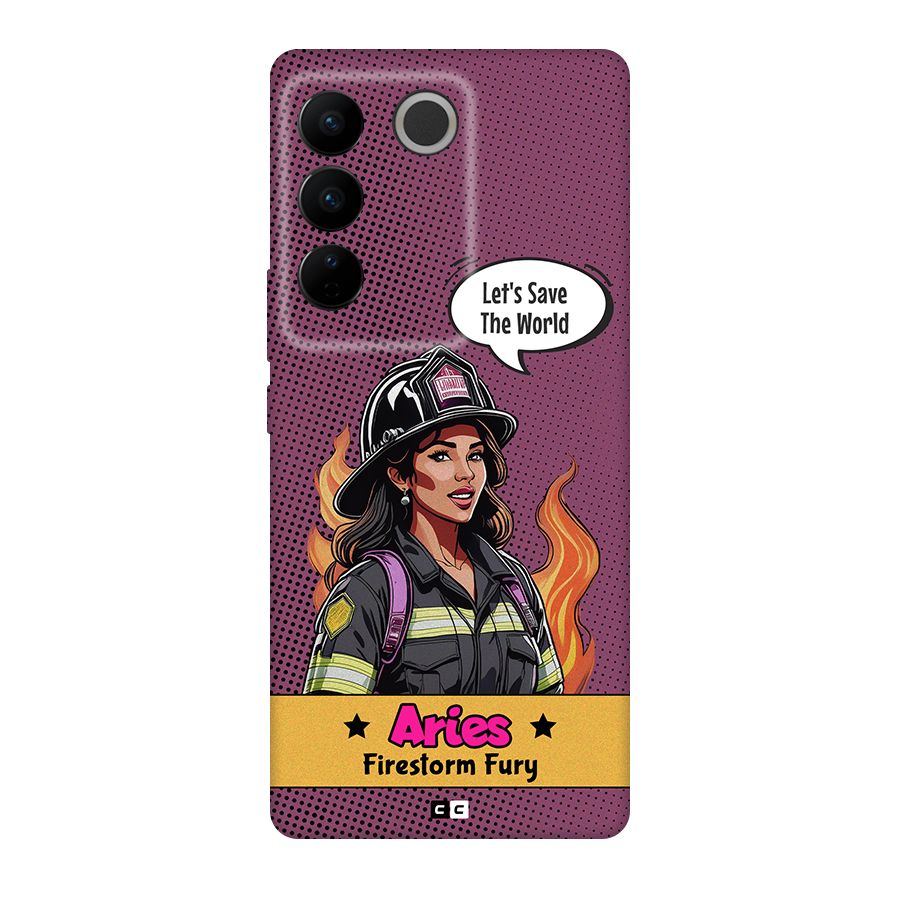 Aries Fury Back Case for Vivo V27
