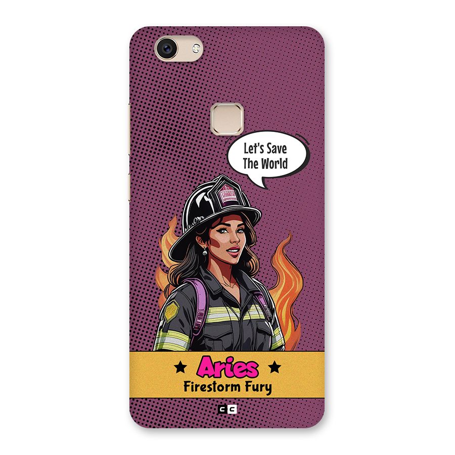 Aries Fury Back Case for Vivo V7