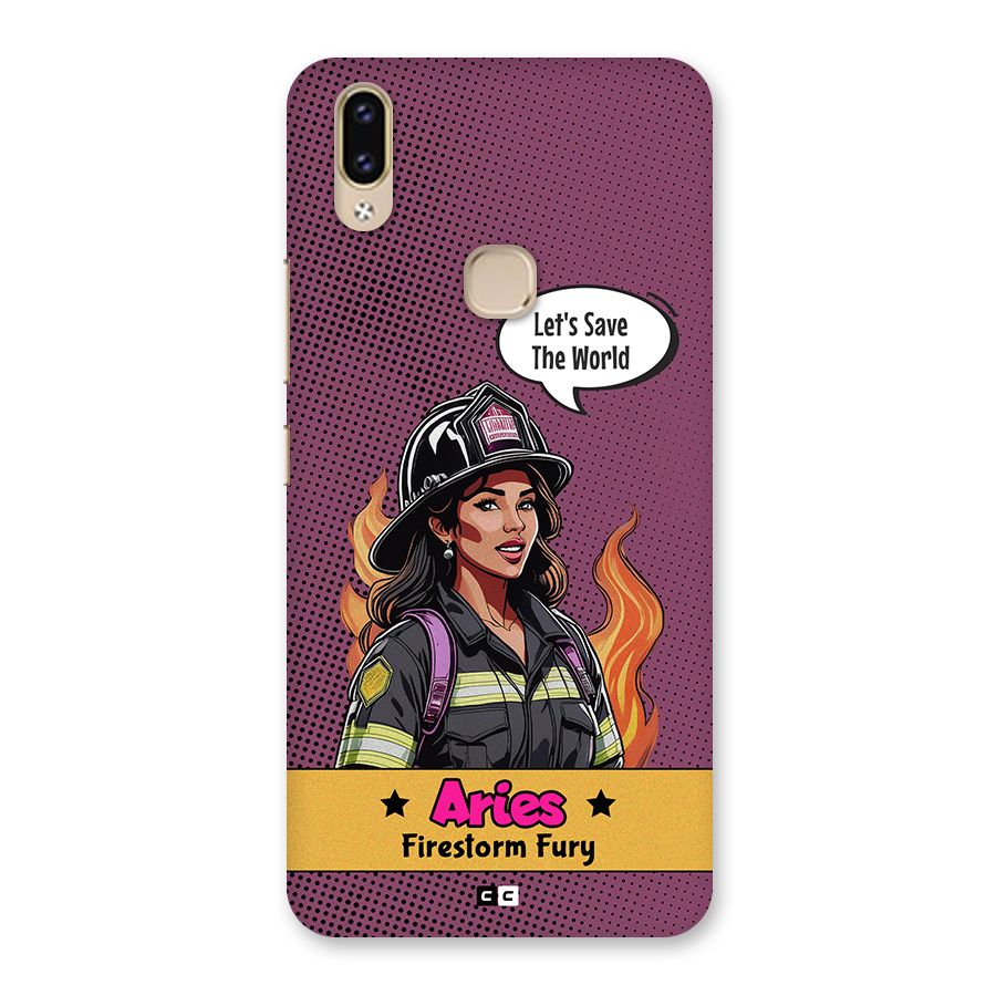 Aries Fury Back Case for Vivo V9 Youth